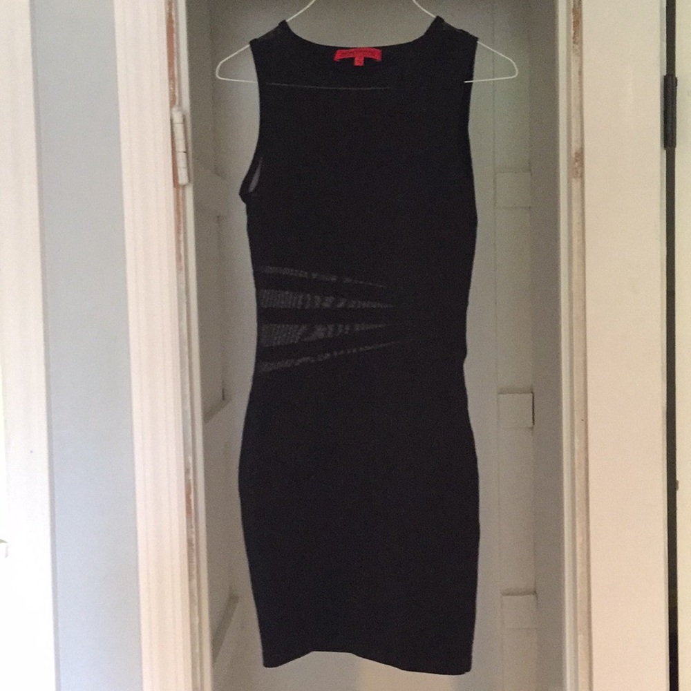 Black bodycon dress size medium